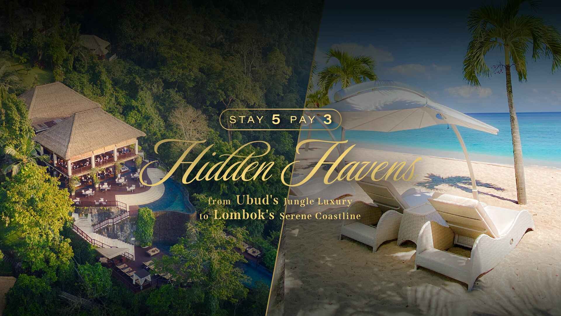 Hidden Havens: From Bali's Jungle Luxury to Lombok's Serene Coastline
